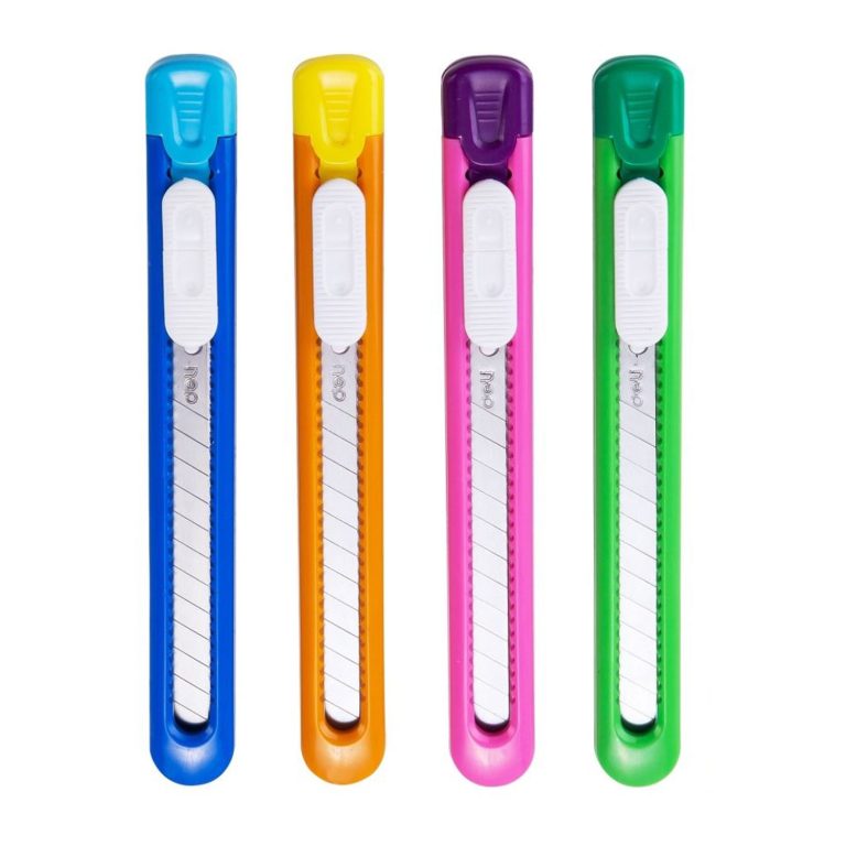 Cutter Mic Scolar Culori Asortate Deli