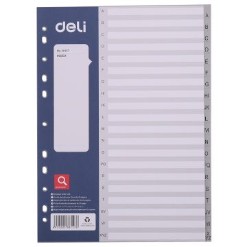 Separatoare Index Plastic A-Z Deli