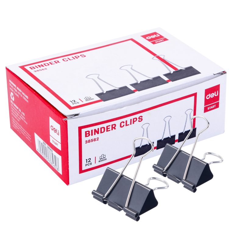 Clips Hartie 41mm 12 Buc/Cut. Carton Deli