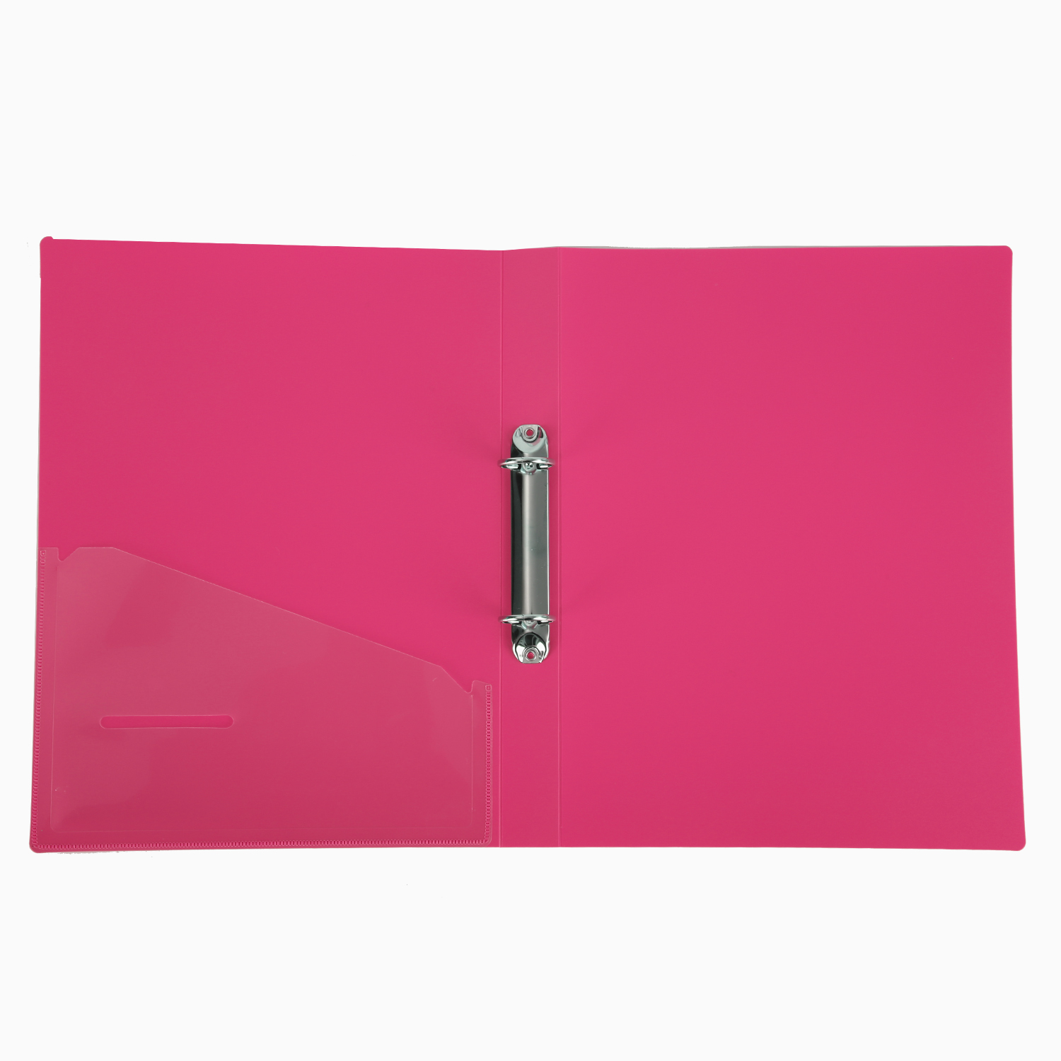 Caiet Mecanic A4 2 Inele 25/30mm Coperta Flexibila Cu Buzunar Culori Neon Deli