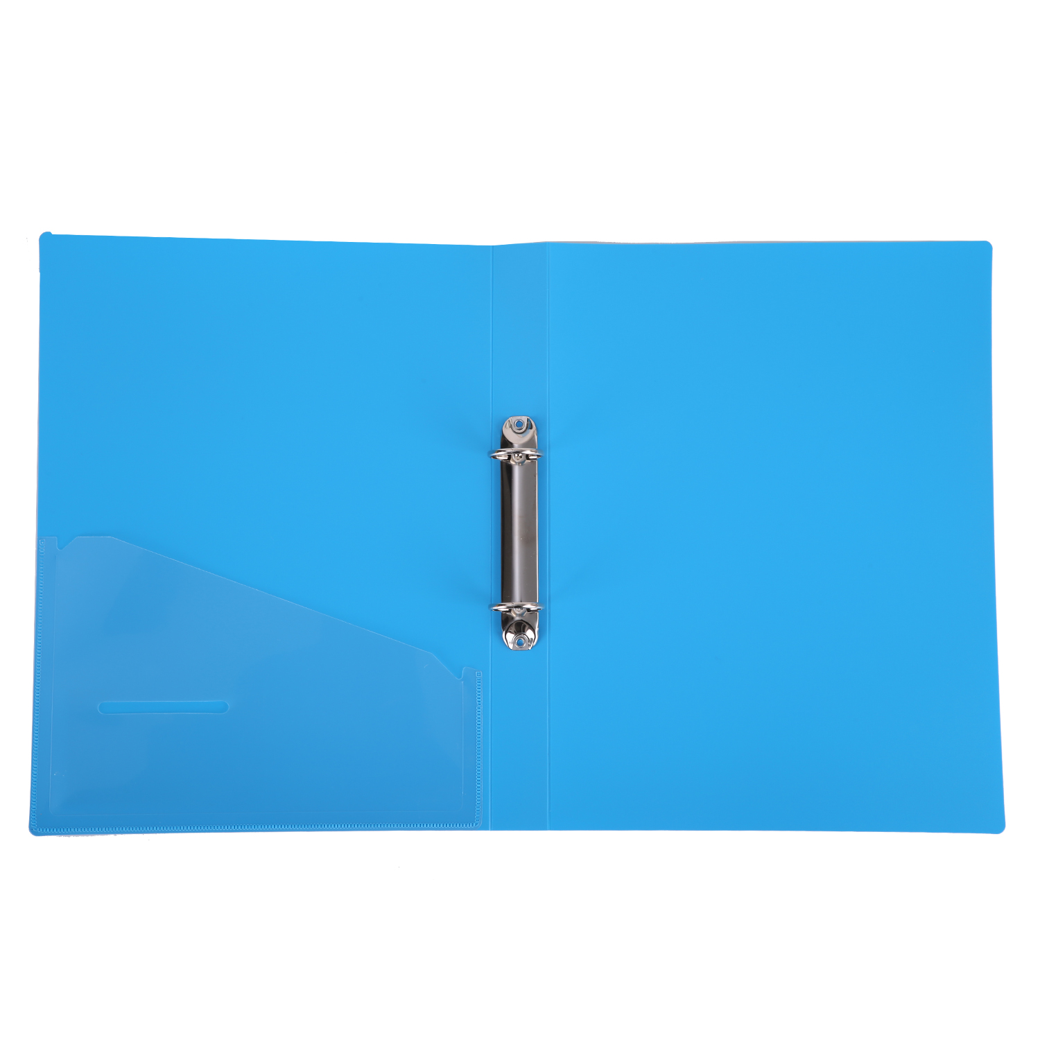 Caiet Mecanic A4 2 Inele 25/30mm Coperta Flexibila Cu Buzunar Culori Neon Deli