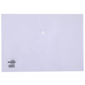 Mapa Plastic Cu Buton A4 Transparenta Deli