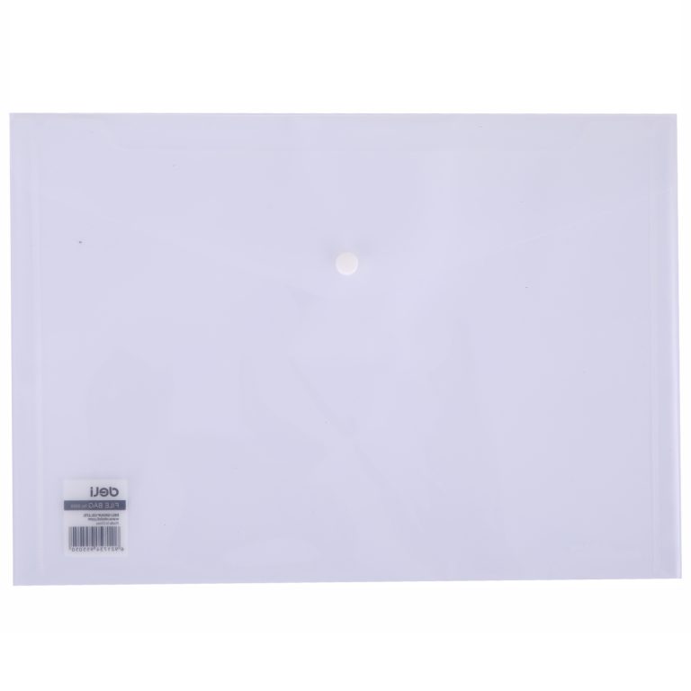Mapa Plastic Cu Buton A4 Transparenta Deli