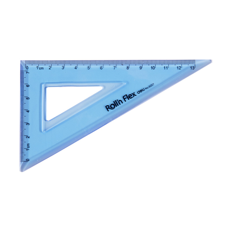 Set Geometrie 3 Piese Flexibil Color E6204 Deli
