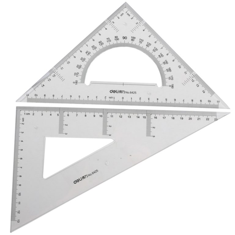 Set 2 Echere 23cm Transparente Deli