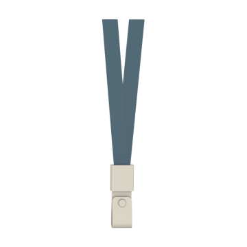 Snur Textil Pentru Ecuson Albastru Capsa Pvc 450*15mm 12 Buc/Set