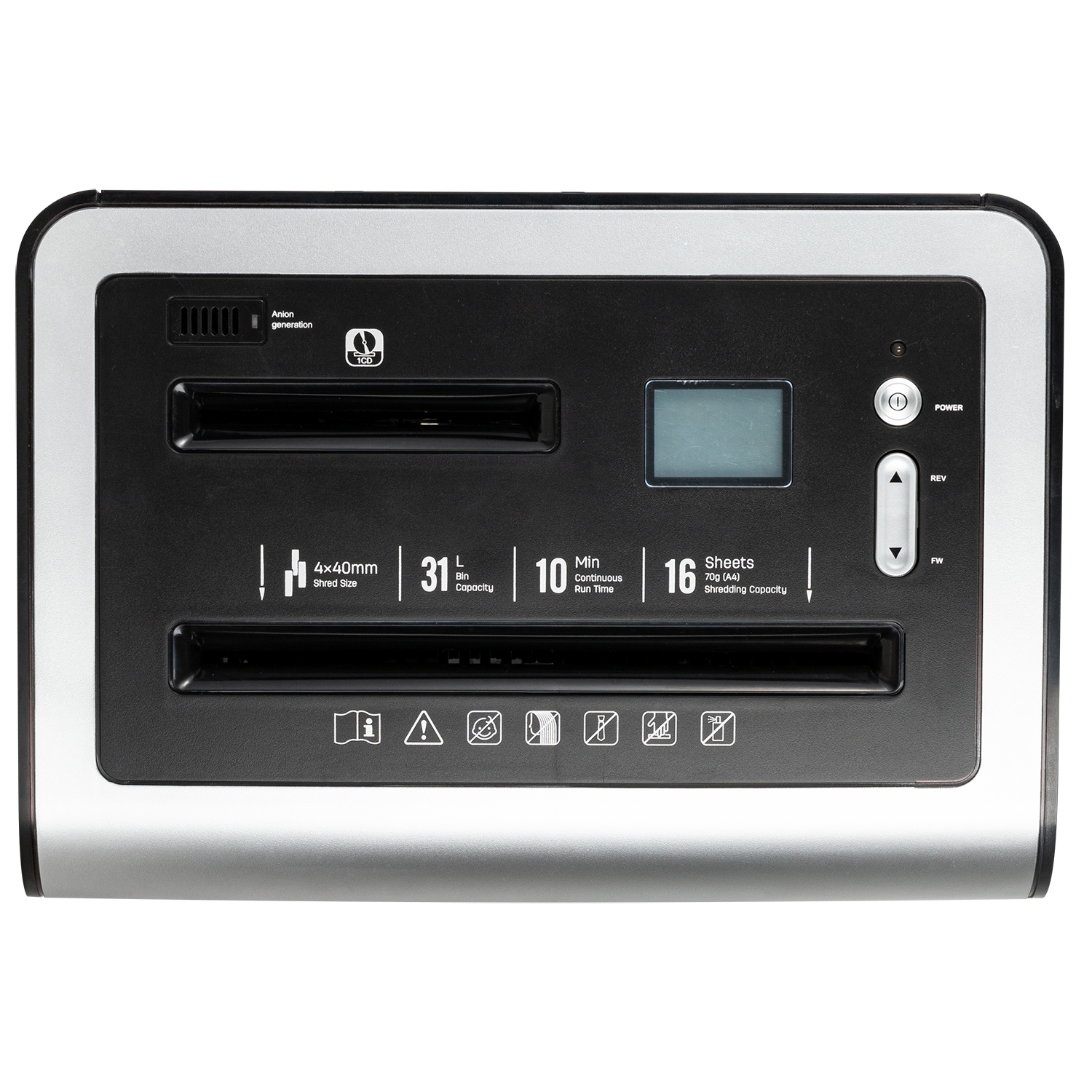 Distrugator Documente 9917 Cross Cut 4*40, 16 Coli, Niv Securitate 4 Deli