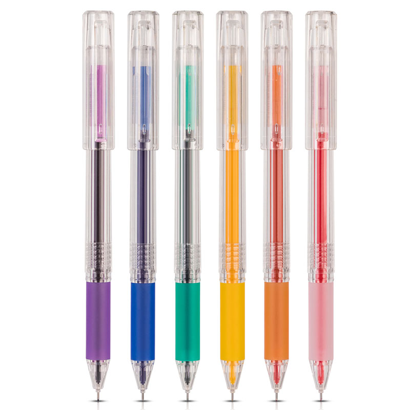 Set 6 Buc Pix Cu Gel Pastel Deli