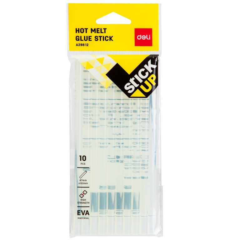 Lipici Transparent Hot Melt 7*150mm 10 Buc/Set Deli