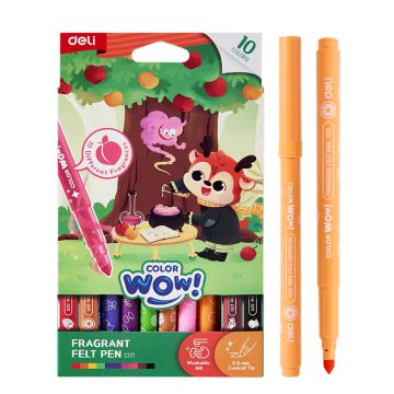 Carioci Parfumate 10 Culori Washable Deli