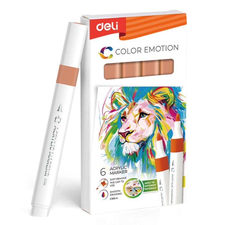Marker Acrilic Maro Deschis Color Emotion Deli