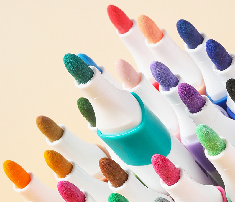 Marker Acrilic Galben Lamaie Color Emotion Deli