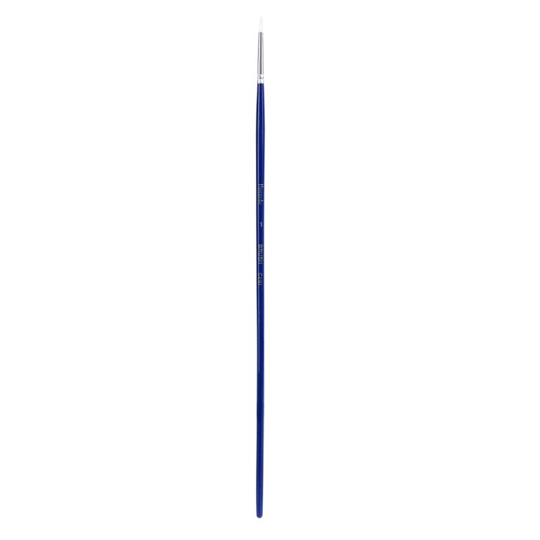 Set 6 Pensule Profesionale Hard Varf Rotund Nr. 1 Deli