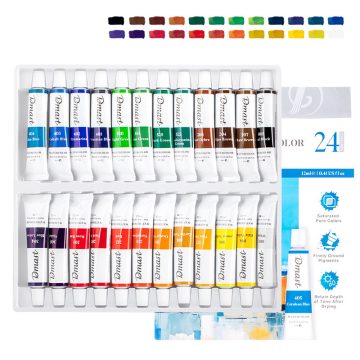 Tempera Acuarela 24 Culori 12ml Dmast By Pebeo