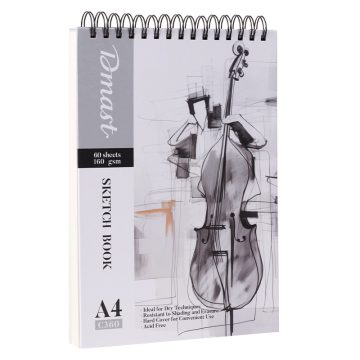 Sketch Book A4 60 File 160g Portret Dmast By Pebeo