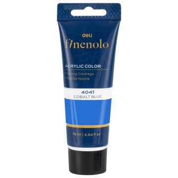 Culori Acrilice 75ml Albastru Cobalt Deli