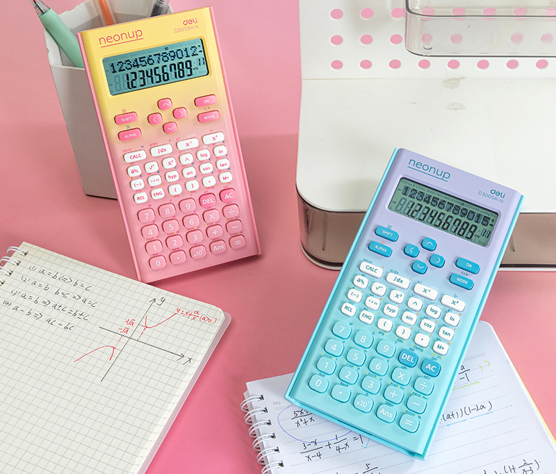 Calculator Stiintific 12Dig 300F Bleu Degrade Deli