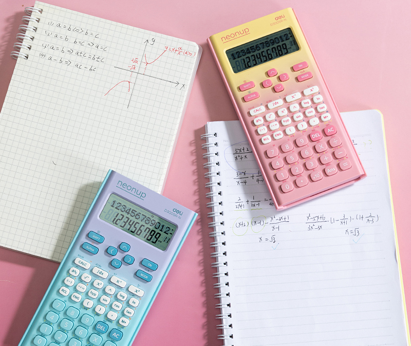 Calculator Stiintific 12Dig 300F Roz Degrade Deli