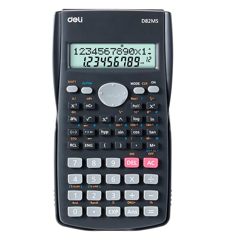Calculator Stiintific 12Dig 240F 82Ms Deli