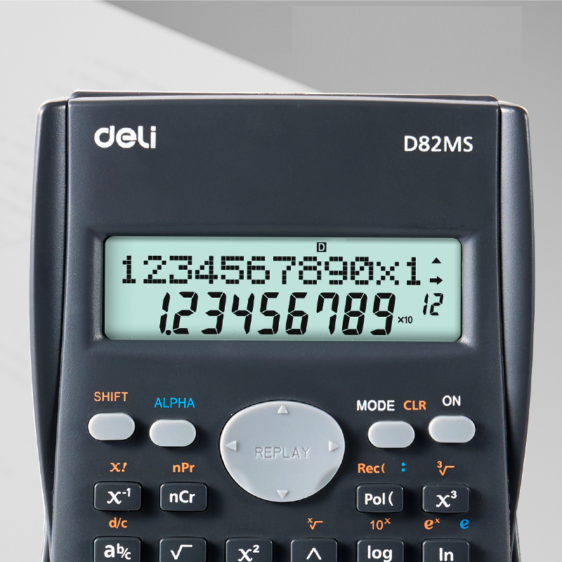 Calculator Stiintific 12Dig 240F 82Ms Deli