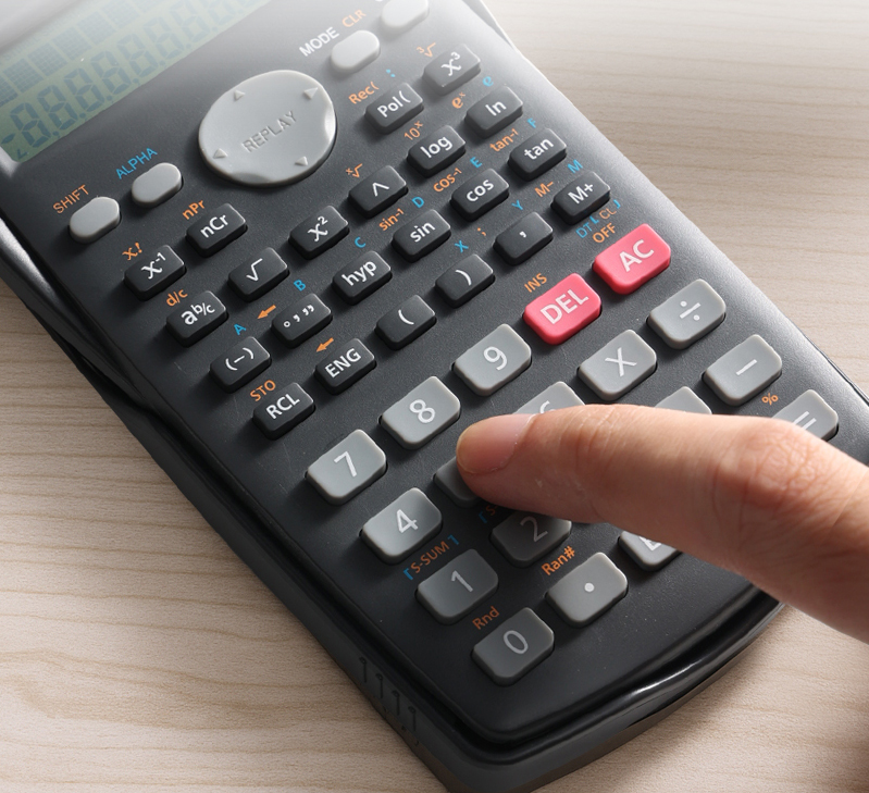 Calculator Stiintific 12Dig 240F 82Ms Deli