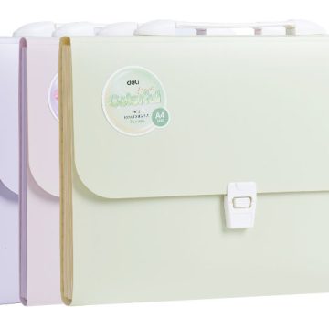 Servieta Plastic Cu Maner 7 Compartimente Diverse Culori Macarons Deli