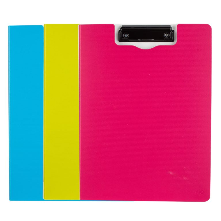 Clipboard Dublu Culori Neon Deli
