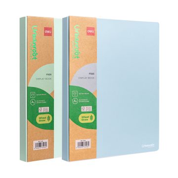 Mapa Prezentare 40 Folii Material Eco Din Fibre De Grau Culori Asortate Deli