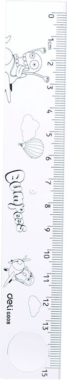Set Geometrie 4 Piese Transp. Bumpees Eg00803 Deli