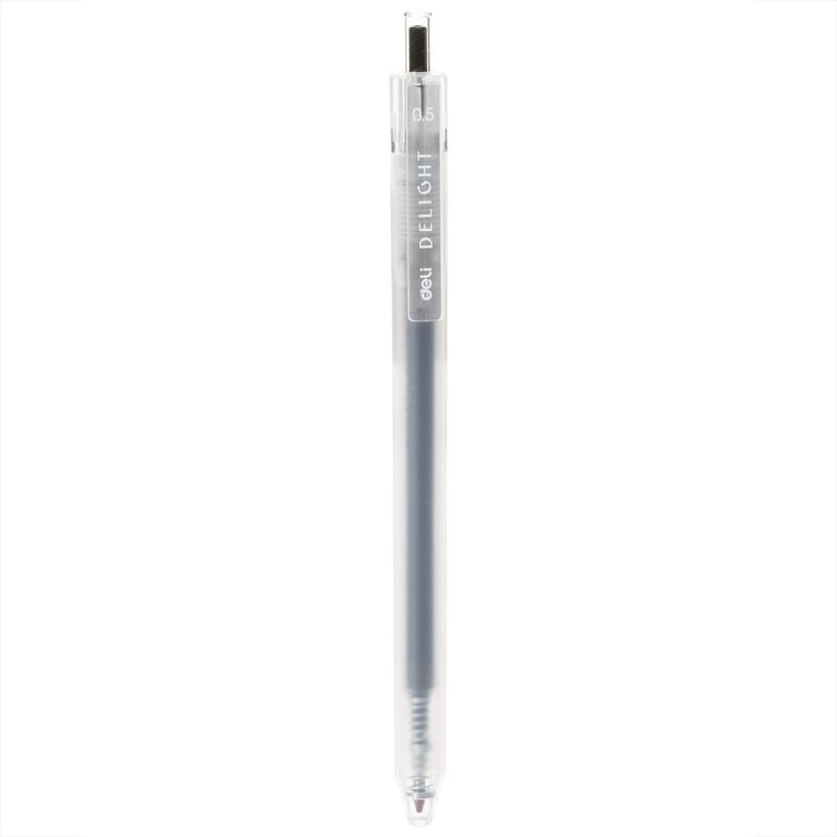 Pix Cu Gel Cu Mecanism 0.5mm Negru Delight Deli
