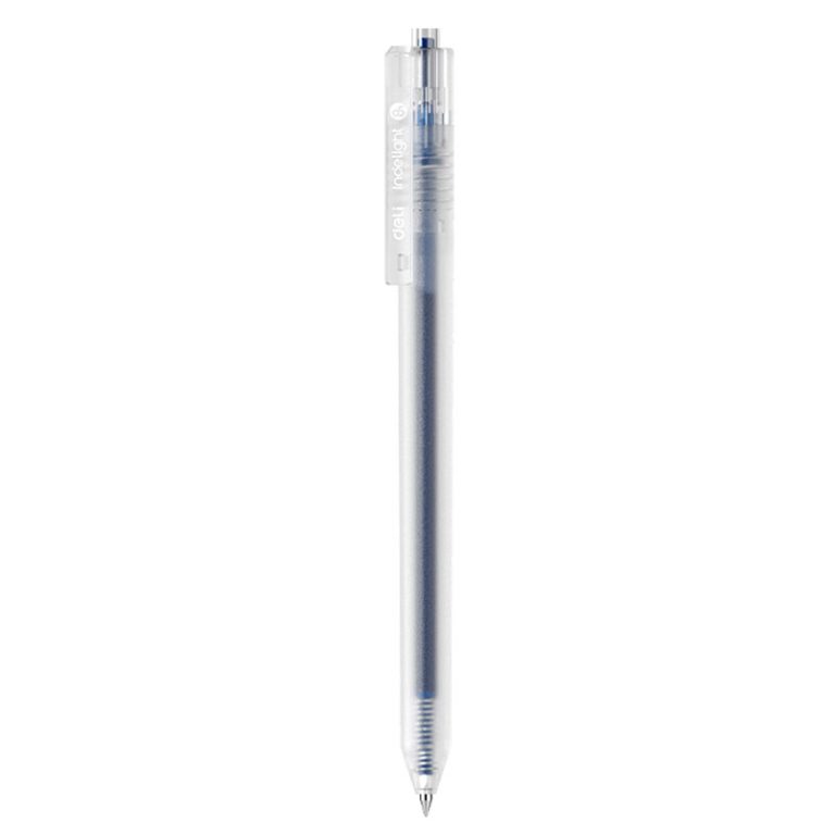 Pix Cu Gel Cu Mecanism 0.5mm Albastru Inchis Deli