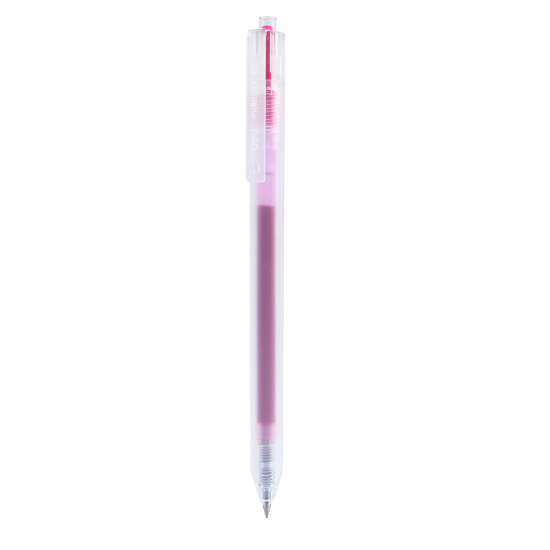 Pix Cu Gel Cu Mecanism 0.5mm Roz Purpuriu Deli