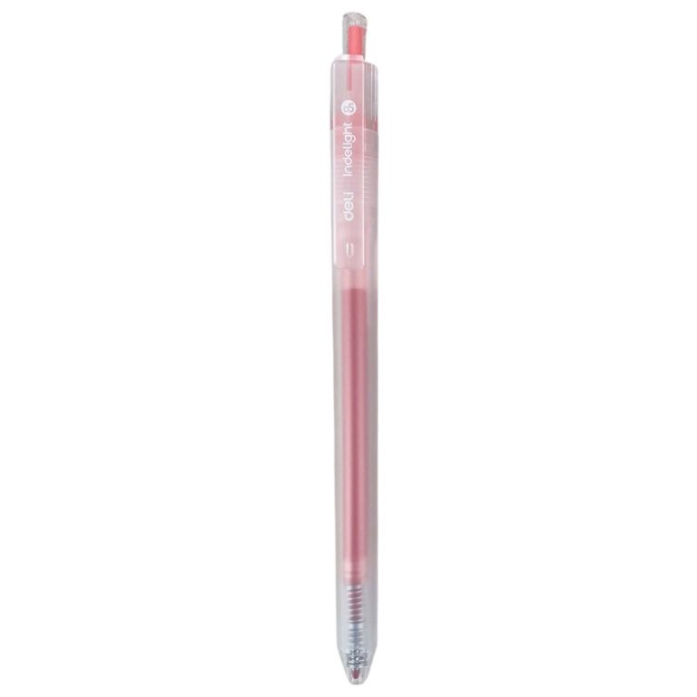 Pix Cu Gel Cu Mecanism 0.5mm Roz-Rosu Deli