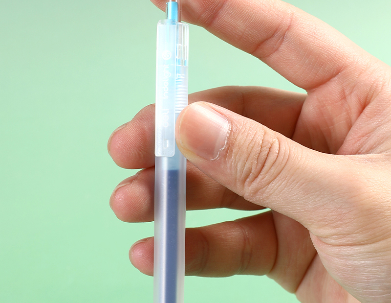 Pix Cu Gel Cu Mecanism 0.5mm Bleu Deli