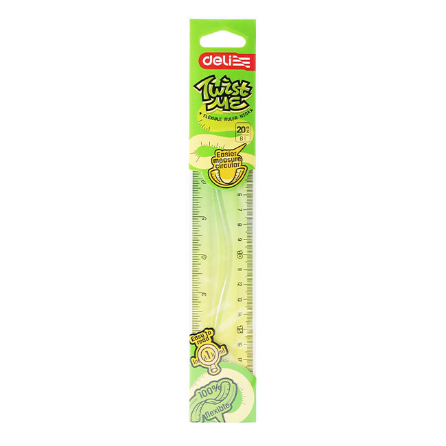 Rigla Flexibila 20cm Twist Me Color Deli