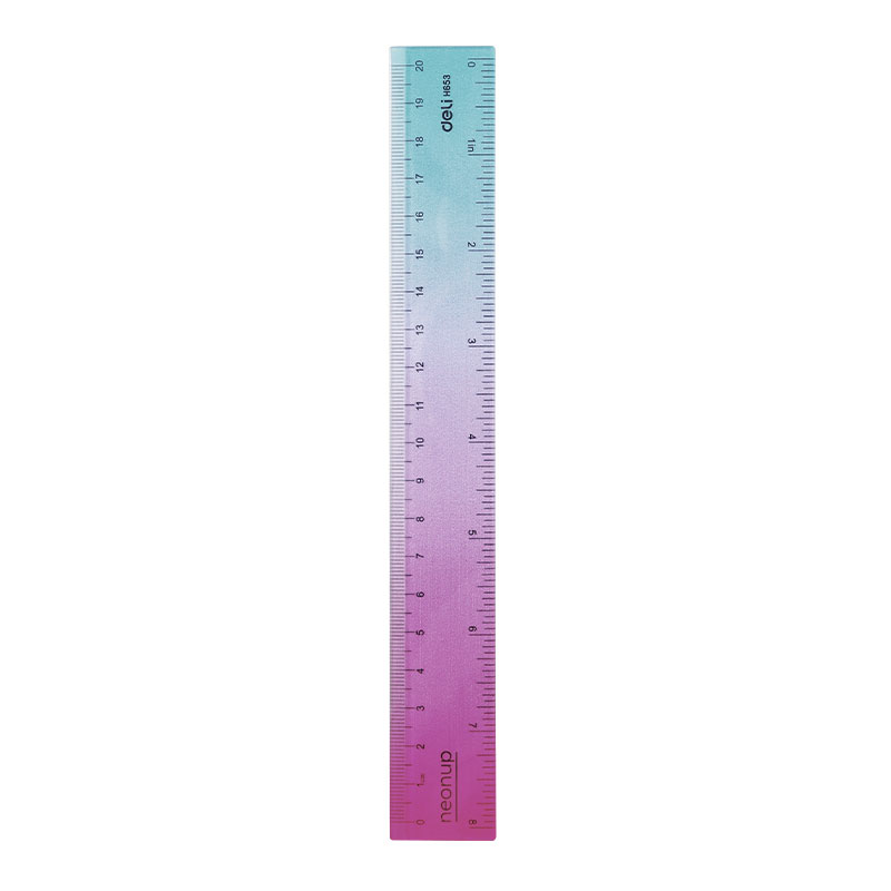 Rigla 20cm Gradient Neonup Deli