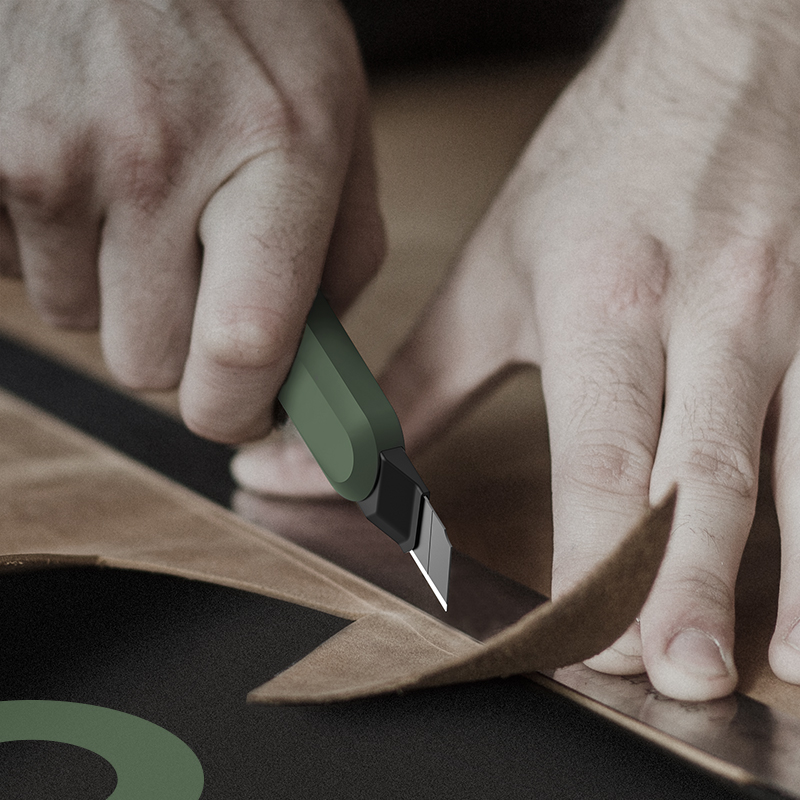 Cutter Mediu Verde Home Series Deli