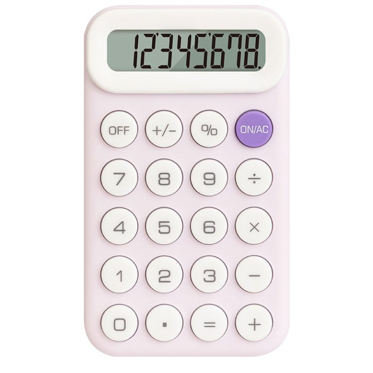 Calculator Buzunar 8Dig M10 Roz Deli