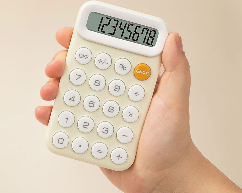 Calculator Buzunar 8Dig M10 Roz Deli