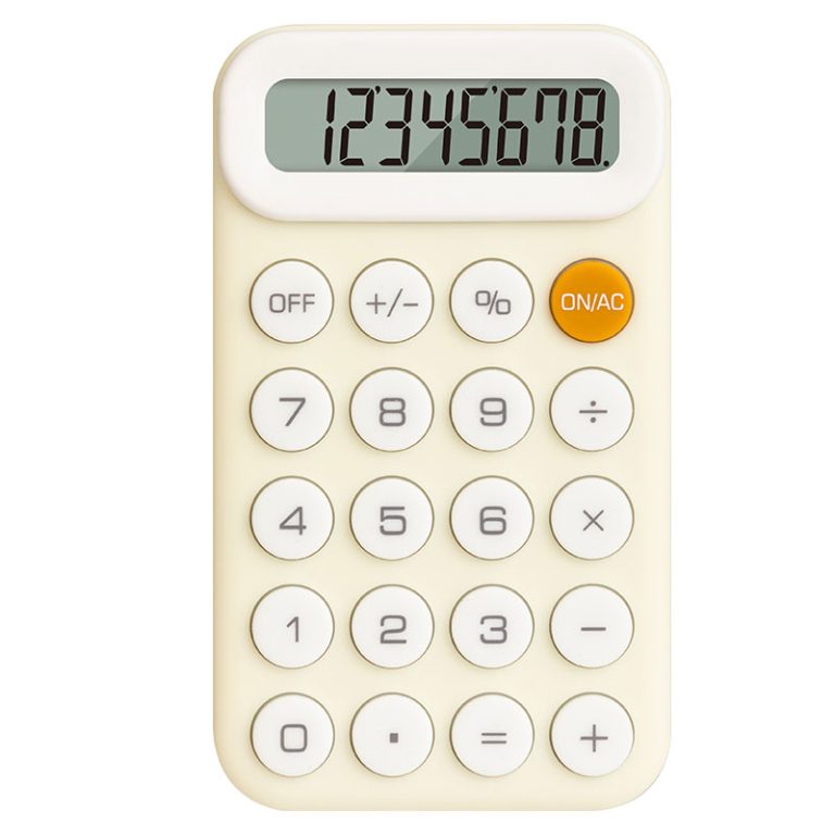 Calculator Buzunar 8Dig M10 Galben Deli