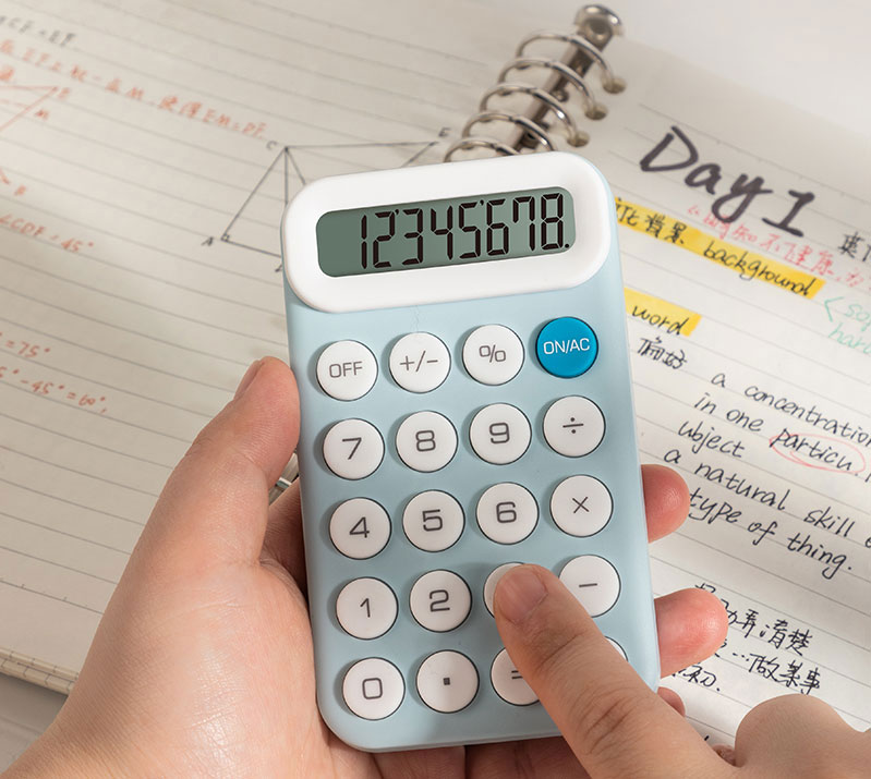Calculator Buzunar 8Dig M10 Galben Deli
