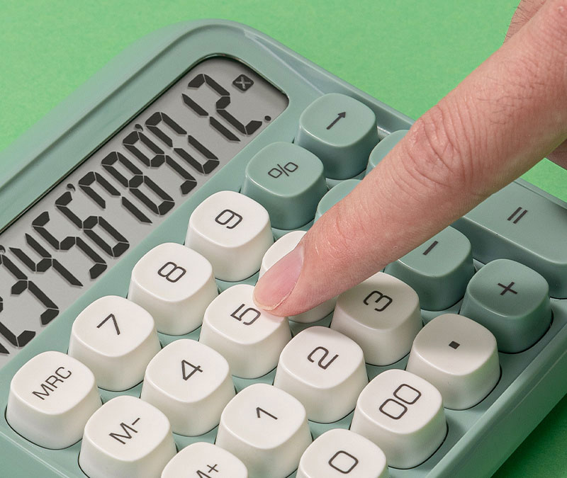 Calculator 12 Dig Retro M36 Verde Deli