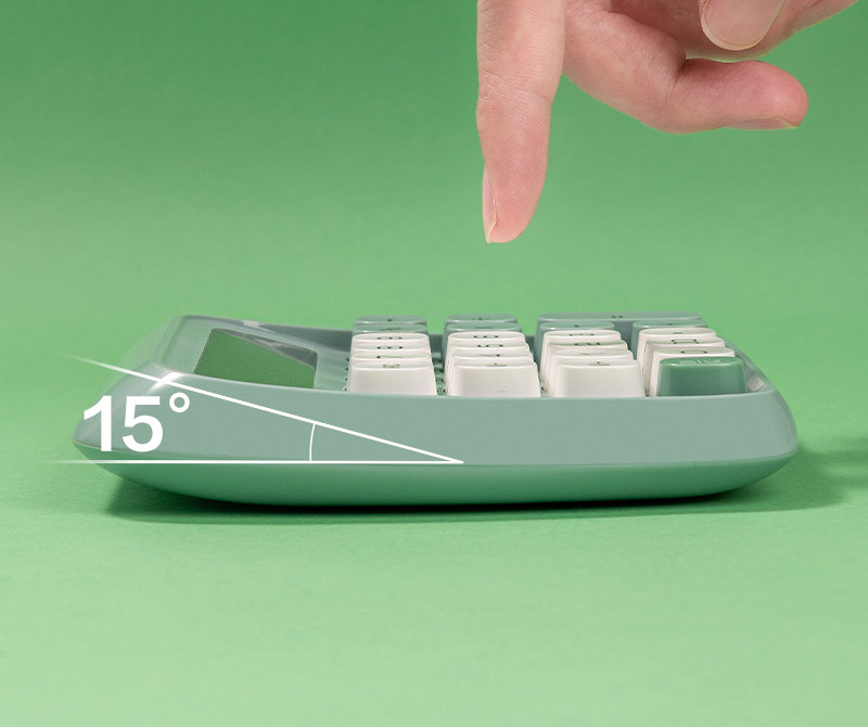 Calculator 12 Dig Retro M36 Gri Deli