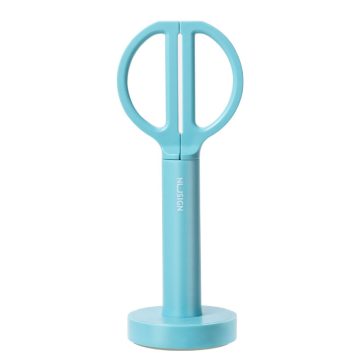 Foarfeca Birou Cu Suport 18cm Albastra Nusign Deli