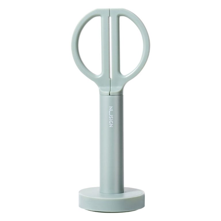 Foarfeca Birou Cu Suport 18cm Verde Nusign Deli
