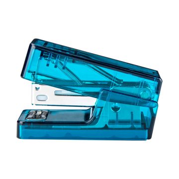 Capsator 12 Coli 24/6 Mini Nusign Albastru Transparent