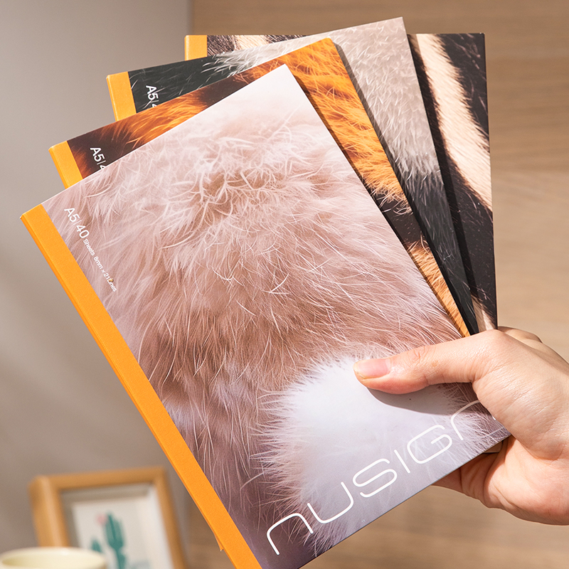 Caiet Birou A5 40 File Dictando Wildlife Nusign Deli