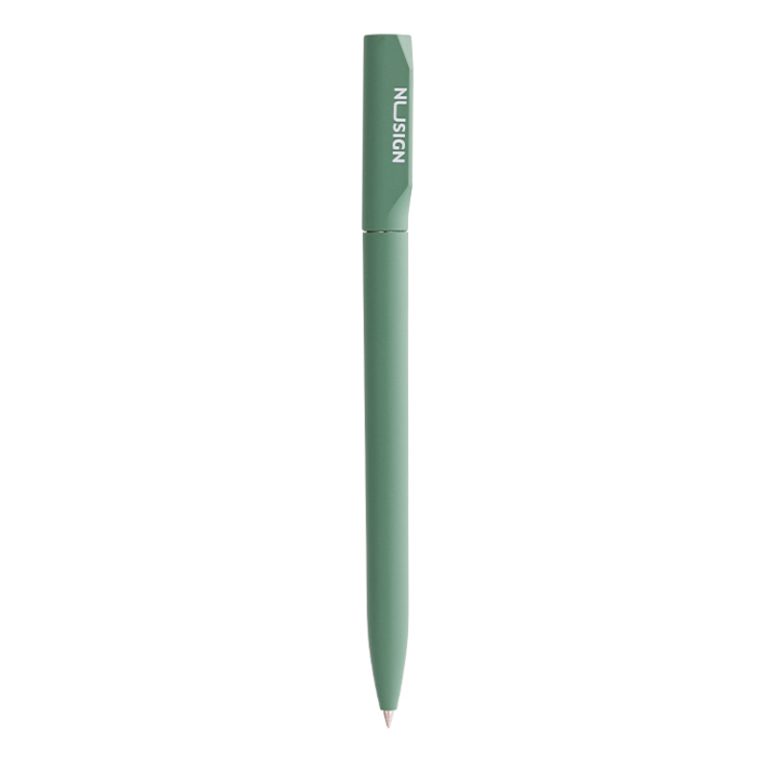 Pix Cu Gel Cu Mecanism 0.5mm Albastru Nusign Corp Verde Deli
