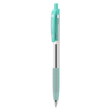 Pix Cu Mecanism Si Grip 0,7mm Albastru Lineum Deli