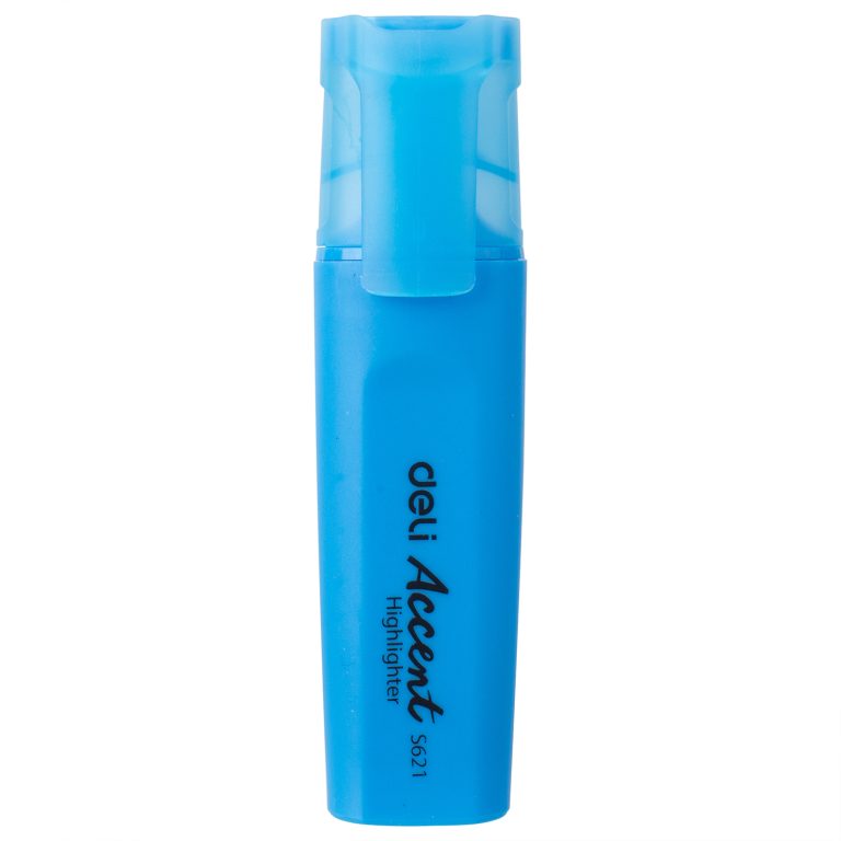 Textmarker Albastru Accent S621 Deli